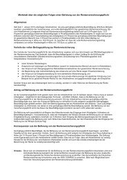 Antrag auf Befreiung von der Rentenversicherungspflicht bei einer ...